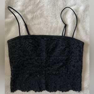 Urban Outfitters lace crop top